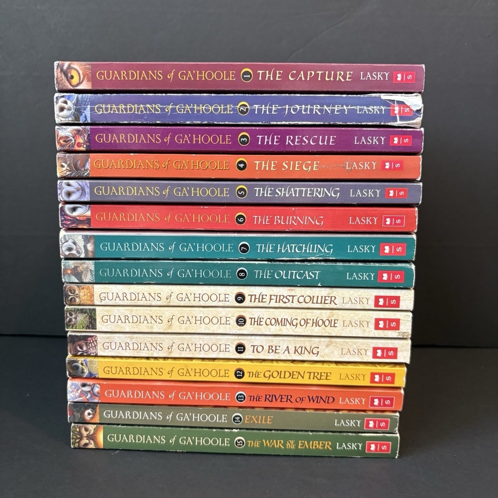 Guardians of Ga'hoole Complete Set, Books 1-15 by Kathryn Lasky Paperback